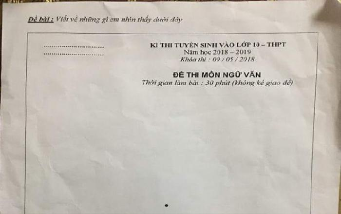 Xuất hiện đề thi Văn 'bá đạo' nhưng ý tưởng của những 'thánh văn' còn khó đỡ hơn