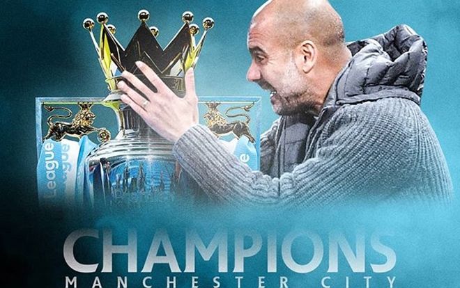 Khoảnh khắc Pep và Manchester City đi vào lịch sử Premier League
