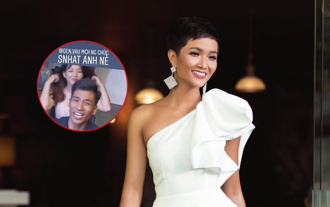 H'Hen Niê đăng clip ekip hát mừng sinh nhật Đen Vâu, cư dân mạng lại được dịp tích cực 'đẩy thuyền'