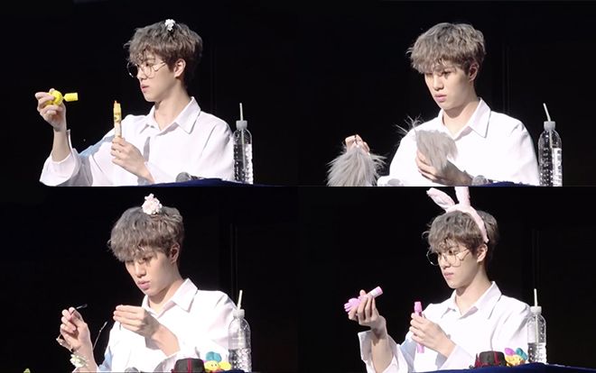 Làm hỏng đến 5 món quà fan tặng trong 1 buổi, Kim Dong Han đích thị là 'chàng trai vàng trong làng phá đồ' của KPop