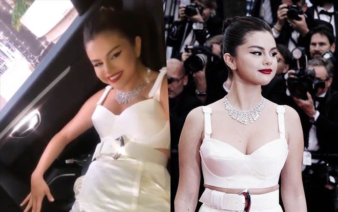 Không ngờ đằng sau giây phút sang chảnh trên thảm đỏ, Selena Gomez lại 'ngả ngớn' ra thế này