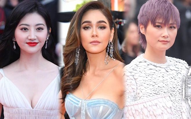 Thảm đỏ 'LHP Cannes 2019' ngày 2: Chompoo Araya lộ nội y, Cảnh Điềm khoe vòng 1 khủng