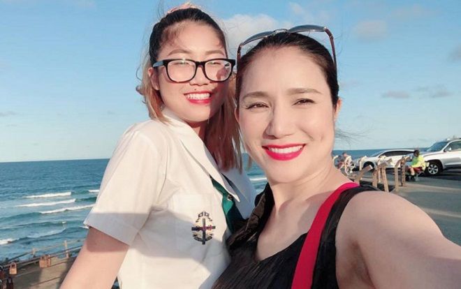 Chân dung cô con gái đang du học tại Úc của nữ MC Cát Tường