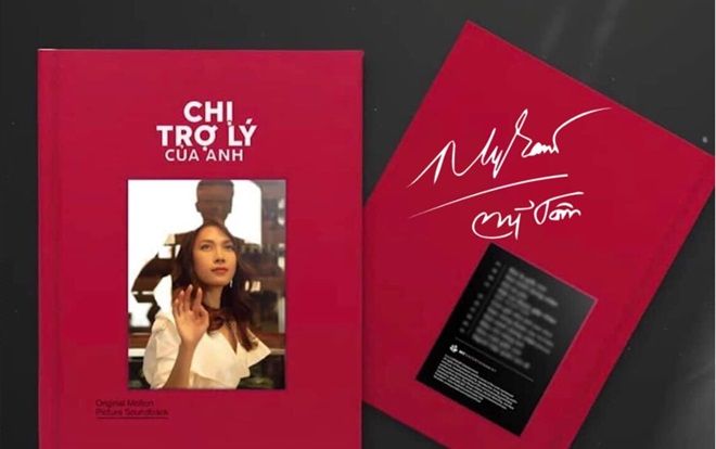 Hơn 10 ngày nữa mới phát hành, fan Mỹ Tâm nóng lòng… tự thiết kế luôn CD có chữ ký từ thần tượng