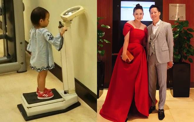 Đại gia Đức An khoe con gái biết giữ dáng nhưng lại 'đá xéo' cân nặng của vợ Phan Như Thảo