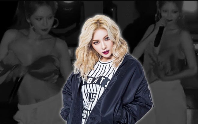 HyunA xử lí chuyên nghiệp sự cố lộ hàng khi biểu diễn, Knet trầm trồ: Sự quyến rũ chừng mực!