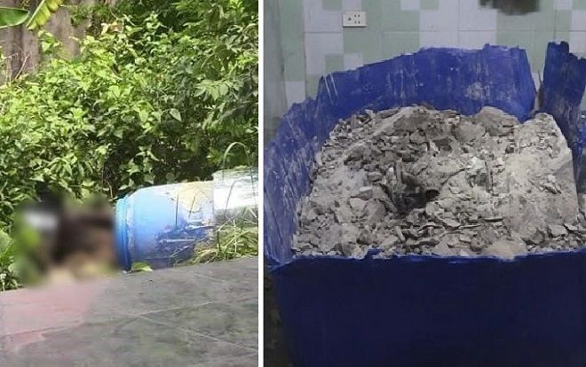 Danh tính 2 nạn nhân bị giết rồi chôn xác trong khối bê tông ở Bình Dương