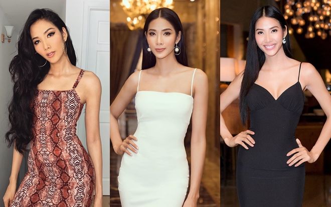 Hoàng Thùy - nữ hoàng thống trị váy áo 2 dây của làng thời trang Việt