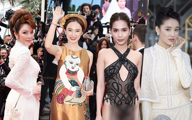 Không hở bạo như Ngọc Trinh, loạt mỹ nhân Việt vẫn nổi bật tại thảm đỏ LHP Cannes