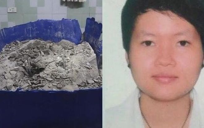 Phát hiện tài liệu liên quan Pháp luân công tại hiện trường thi thể trong bê tông ở Bình Dương