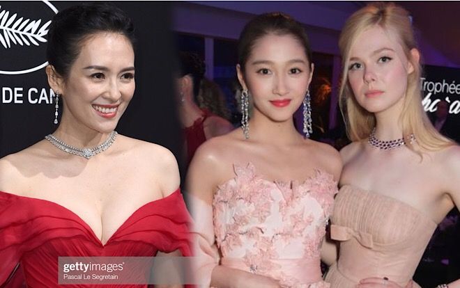 Cannes 2019 ngày 7: Chương Tử Di khoe vòng 1 khủng, Quan Hiểu Đồng 'lép vế' trước Elle Fanning dù đã chưng diện