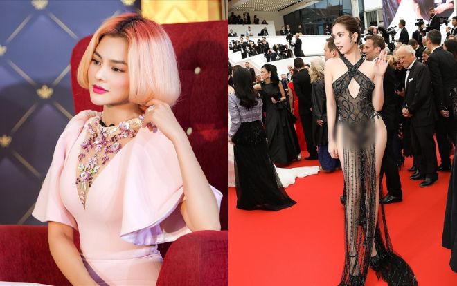 Vũ Thu Phương gay gắt lên án Ngọc Trinh phản cảm ở Cannes, Vũ Khắc Tiệp đanh đá đáp trả