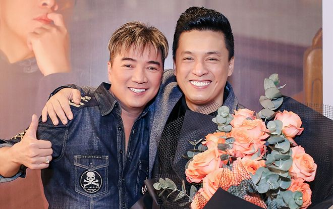 Đàm Vĩnh Hưng đến tận họp báo dự án '9 p.m Live' của Lam Trường hỏi thẳng: Mời Noo, Đông Nhi, vậy khi nào mời mình?