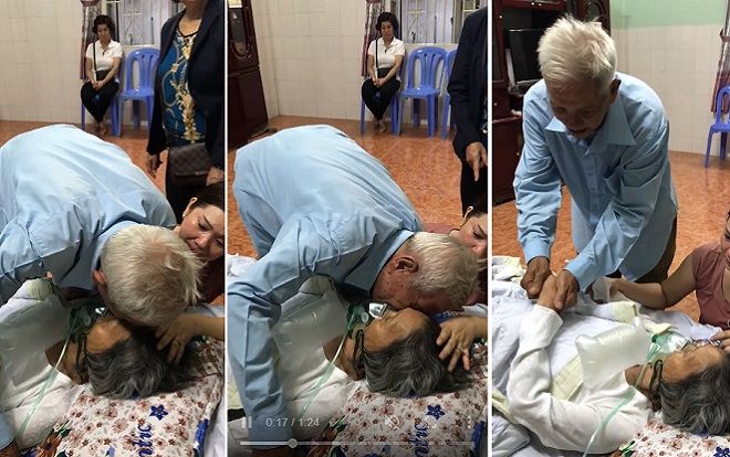 'Hẹn kiếp sau hen' - câu nói của cụ ông dành cho cụ bà bên giường bệnh khiến cộng đồng mạng rưng rưng