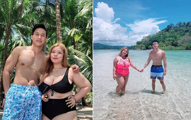 Bộ ảnh của cặp đôi 'đũa lệch' chàng 6 múi, nàng '6 ngấn mỡ' khiến cư dân mạng bàn tán không ngớt