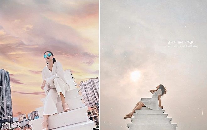 Không kém cạnh Đà Lạt, Hà Nội cũng đã xuất hiện 'nấc thang lên thiên đường' cực chất