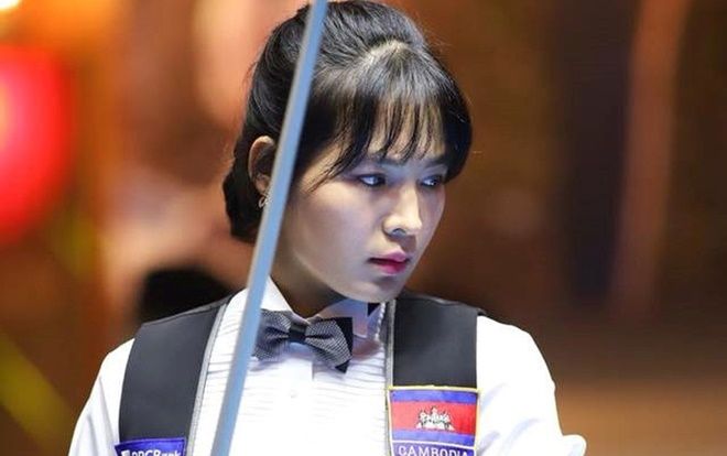Thánh nữ Billiards Campuchia thua thê thảm tại Việt Nam