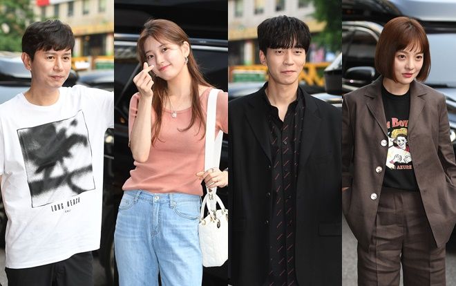 Tiệc liên hoan 'Vagabond': Lee Seung Gi vắng mặt, Suzy xinh xắn bên Shin Sung Rok