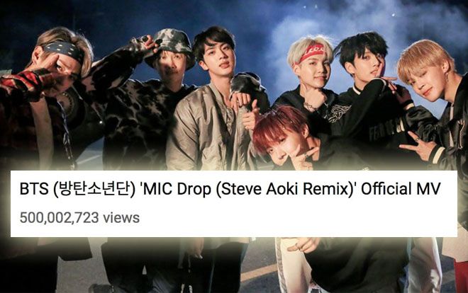 Đội hình MV nửa tỷ view của BTS gia nhập thêm 'người mới': Thành tích lần này gọi tên MV 'Mic Drop'