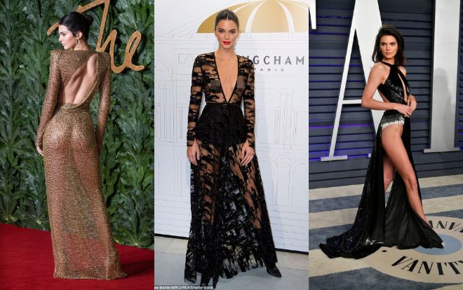 Điểm mặt những bộ váy hở từ trên xuống dưới đến 'đỏ mặt' của Kendall Jenner