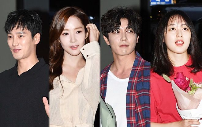 Tiệc liên hoan phim 'Bí mật nàng fangirl': Park Min Young rạng rỡ, Kim Jae Wook phá cách với thời trang 'cực chất'