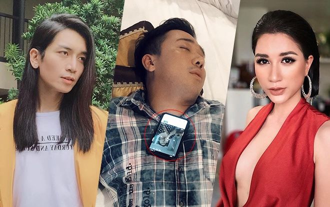 BB Trần đăng ảnh 'dìm hàng' Trấn Thành ngủ khò, màn hình điện thoại lộ clip Trang Trần!