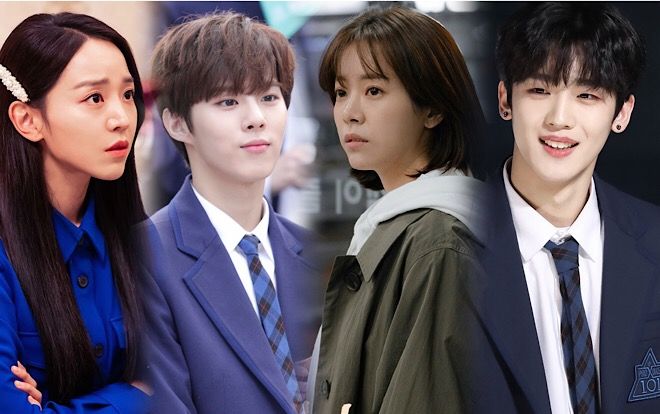 Bình chọn trên báo Hàn: 2 mỹ nam hot nhất 'Produce X 101' đối đầu, Han Ji Min bỏ xa Shin Hye Sun