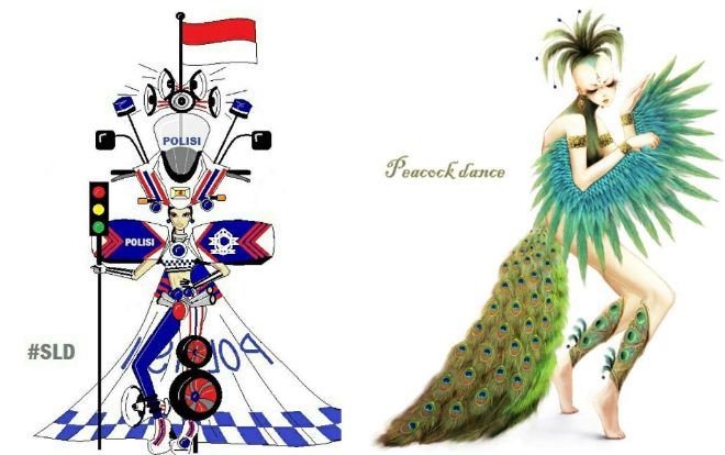 Quên 'bàn thờ' của Hoàng Thùy đi, đây mới là trang phục dân tộc khiến fan sắc đẹp nháo nhào