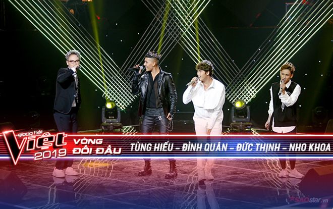 The Voice 2019: 4 hoàng tử team HLV Hồ Hoài Anh ví von tình yêu như những cốc trà sữa tại vòng Đối đầu