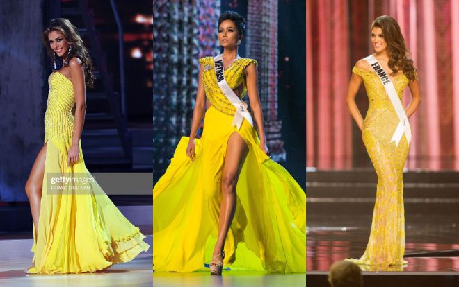 HOT: Đầm vàng 'tạo hit' của H'Hen Niê được bình chọn là trang phục đẹp nhất lịch sử Miss Universe