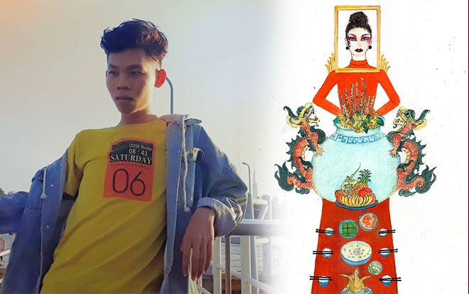 Chủ nhân concept trang phục dân tộc 'Bàn thờ' nói gì khi thiết kế gây bão mạng xã hội?