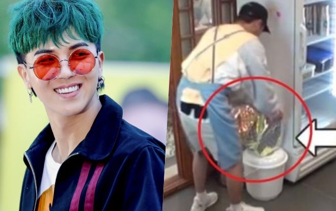 Mino (WINNER) khiến fan phát hoảng khi dùng túi 90 triệu đồng chỉ để… đựng bánh quy!
