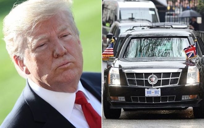 Tổng thống Trump mang theo toàn 'hàng khủng' khi tới thăm Anh