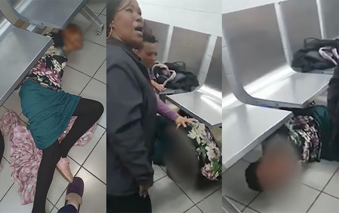 Người phụ nữ 76 tuổi bị bác sĩ trói chặt dưới gầm ghế gây bất bình