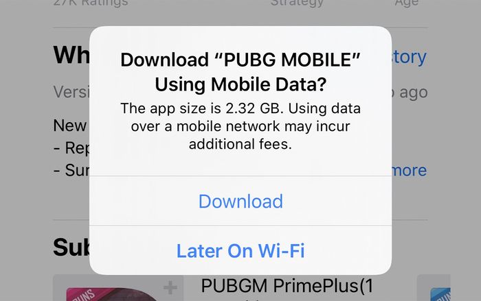 Apple loại bỏ mức giới hạn tải về ứng dụng bằng dữ liệu 3G/4G trên iOS 13