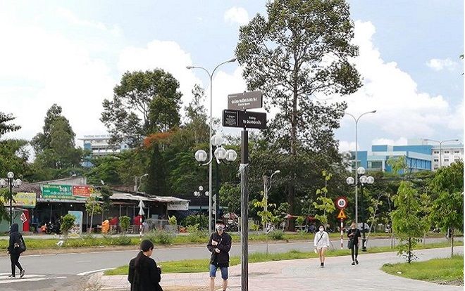 29 tuyến đường nằm trong Khu đô thị Đại học Quốc gia TP.HCM được thay tên mới