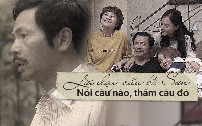 Lời dạy của 'bố Sơn' trong Về nhà đi con dành cho 3 cô con gái: Nói câu nào, thấm câu đó!