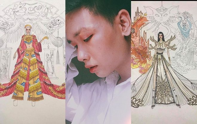 Sơn Tinh - Thủy Tinh, cậu bé 15 tuổi và quyết tâm mang tinh hoa Việt vào trang phục dân tộc Miss Universe 2019