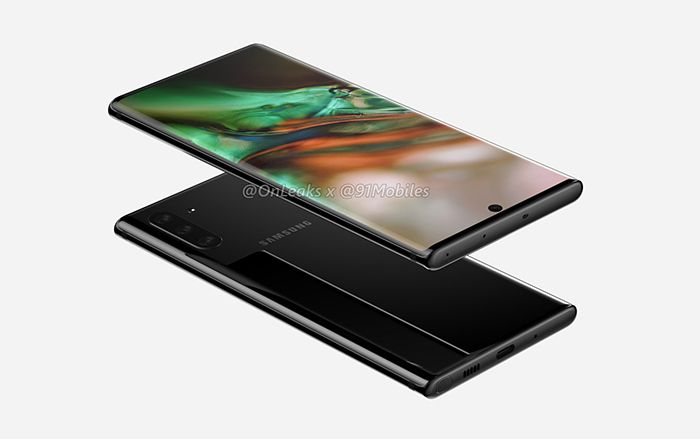Đây là Samsung Galaxy Note 10 với ngoại hình xuất sắc ăn đứt iPhone Xs