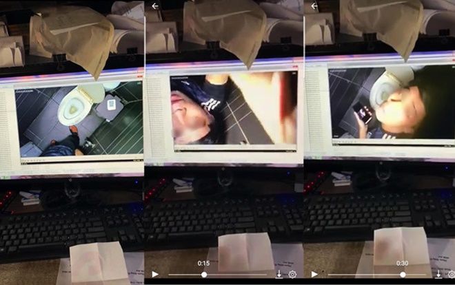 Vụ thanh niên lẻn vào nhà vệ sinh nữ quay trộm clip: Phát hiện thêm camera gắn vào đèn trần nhà