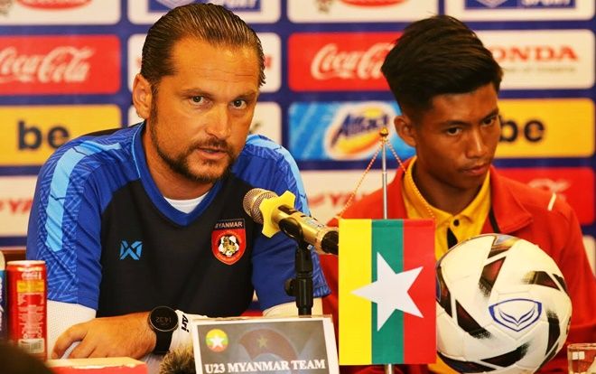 HLV U23 Myanmar: 'Việt Nam là ứng viên số 1 cho HCV SEA Games'