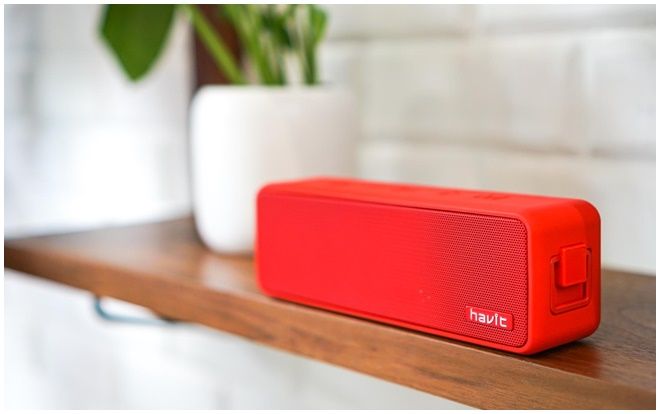 Trải nghiệm loa Bluetoooth Havit M76 cực chất tặng kèm khi đặt mua OPPO Reno: Âm trong, bass chắc có tính kết đôi thêm loa rất thú vị