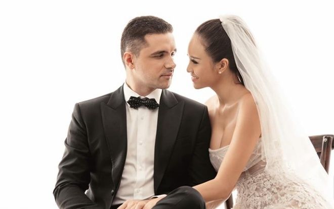 Tung ảnh cưới với ông xã, Phương Mai hài hước ‘kết quả dạy chồng khá tốt’