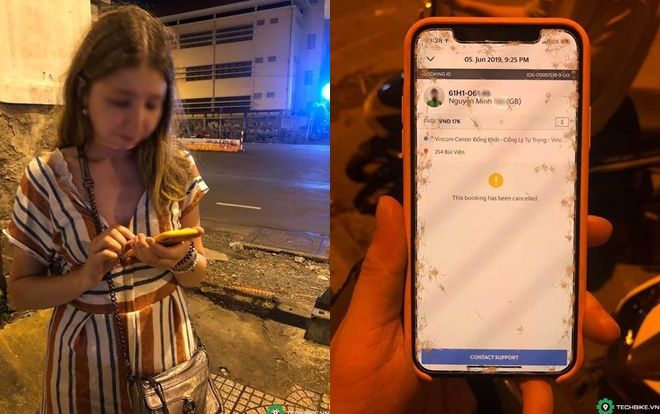 Nữ du khách người Nga xác nhận nam sinh Grab không phải là người cướp điện thoại, đối tượng là thanh niên cao to