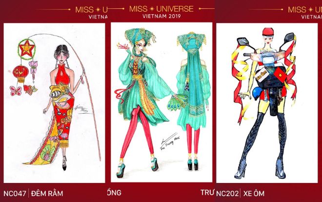 9 thiết kế trang phục dân tộc cho Hoàng Thùy bị bóc phốt đạo nhái, có bộ 'xào nấu' lại của H'Hen Niê