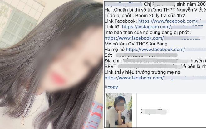 Vụ nữ sinh bùng 20 ly trà sữa: Một thầy hiệu trưởng 'không liên quan' bỗng nhiên bị 'ném đá' oan