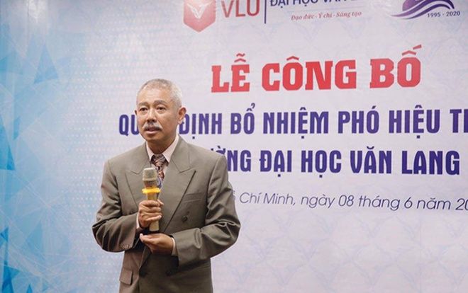 ‘Giáo sư quần đùi’ Trương Nguyện Thành được bổ nhiệm giữ chức Phó hiệu trưởng Đại học Văn Lang