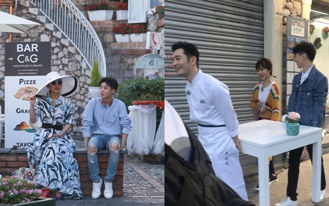 'Nhà hàng Trung Hoa 3': Rò rỉ hình ảnh hiếm hoi của Vương Tuấn Khải, Dương Tử và Huỳnh Hiểu Minh