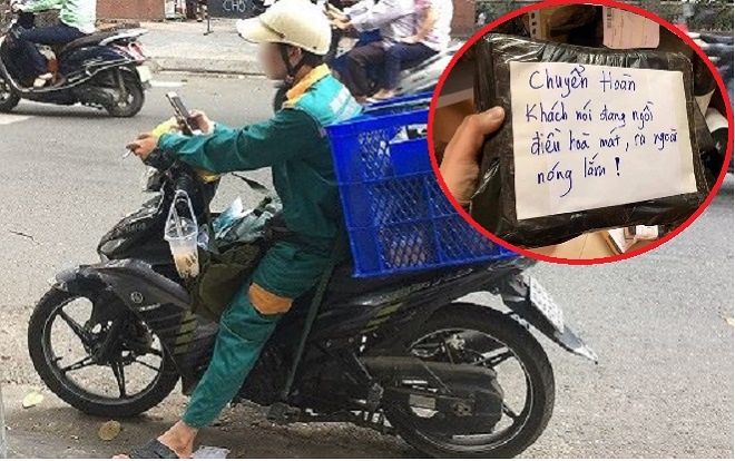 Cười ra nước mắt với lý do từ chối nhận hàng oái ăm của khách: 'Đang ngồi điều hòa mát, ra ngoài nóng lắm!'