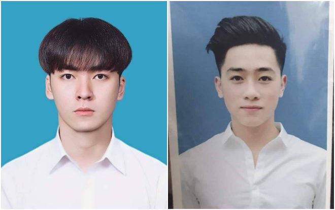 Không chỉ nữ sinh, mà các nam sinh cũng không nằm ngoài trào lưu khoe ảnh thẻ